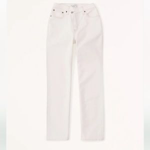 Abercrombie Curve Love 90s Ultra High Rise Straight Jeans - 28/6R
